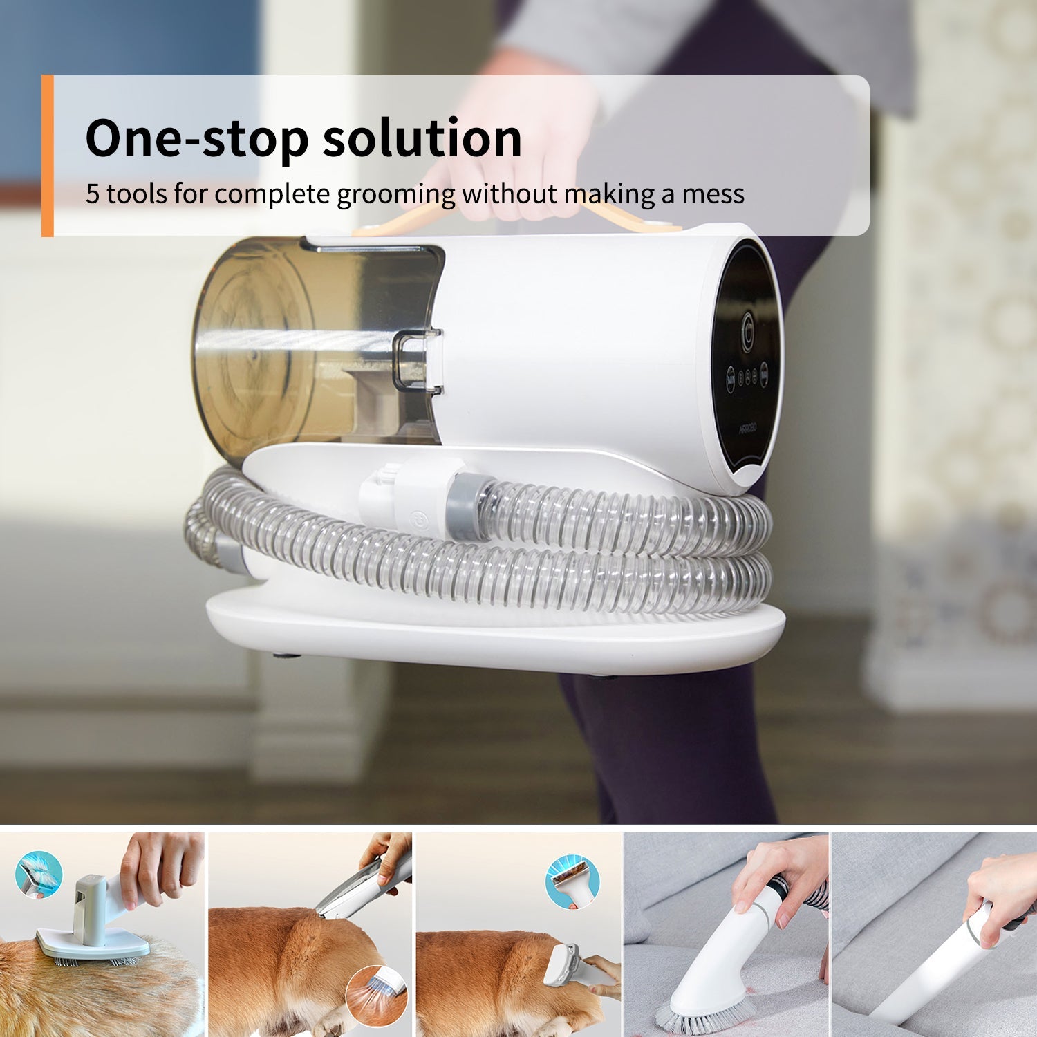 Airrobo Pet Grooming Kit smart robotic vacuum cleaners PG100